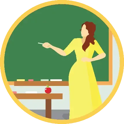  عکس خانم معلم کارتونی