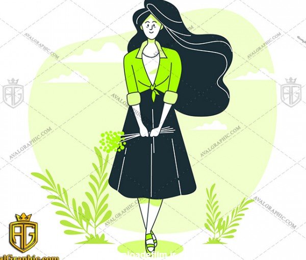  عکس کارتونی معلم با حجاب برای پروفایل