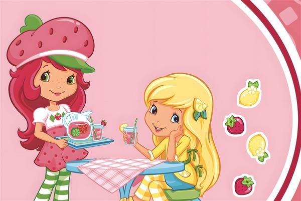  عکس دختر توت فرنگی و دوستانش