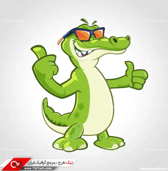  عکس کارتونی تمساح