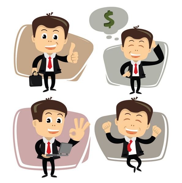  عکس مرد ثروتمند کارتونی
