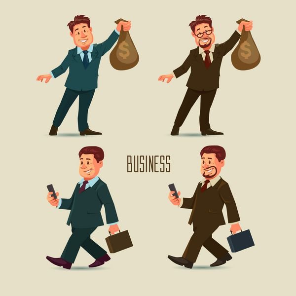  عکس مرد ثروتمند کارتونی