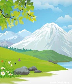  عکس کارتونی جنگل
