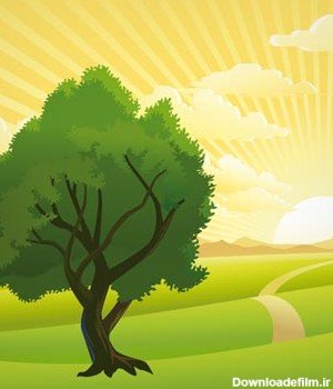  عکس کارتونی جنگل