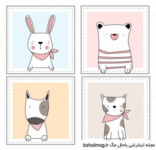  عکس حیوانات کارتونی فانتزی