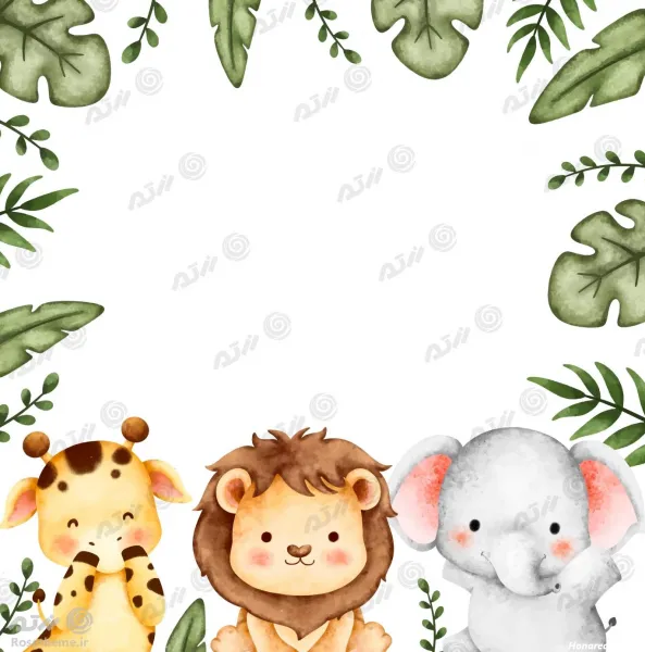  عکس حیوانات کارتونی برای پروفایل