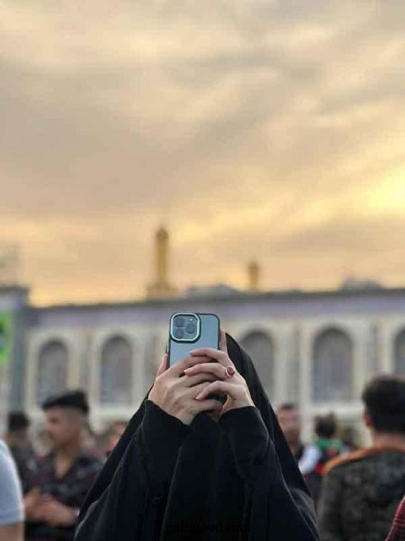  عکس یک دختر مذهبی