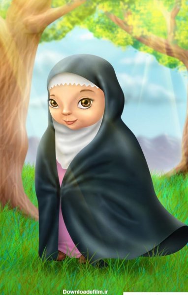 عکس نماز خواندن دختر فانتزی