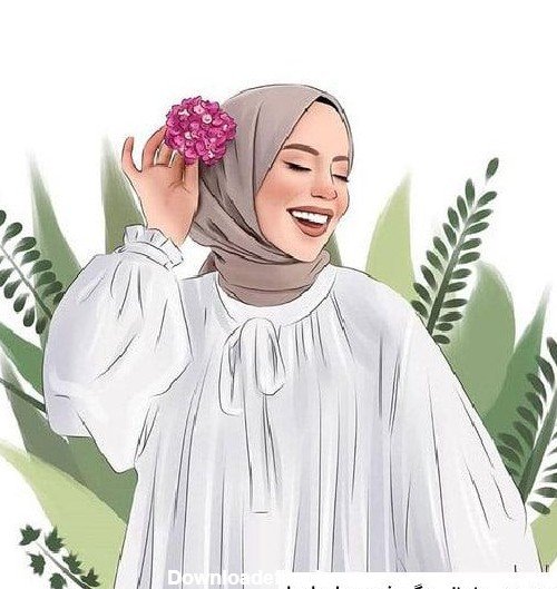 عکس نماز خواندن دختر فانتزی