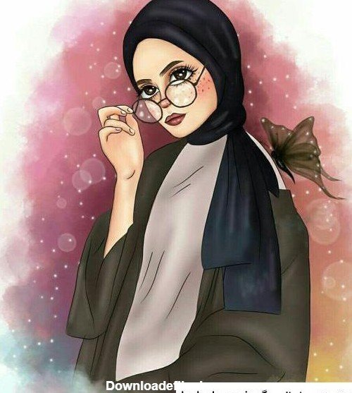 عکس نماز خواندن دختر فانتزی