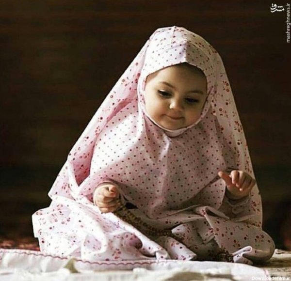 عکس نماز خواندن دختر واقعی