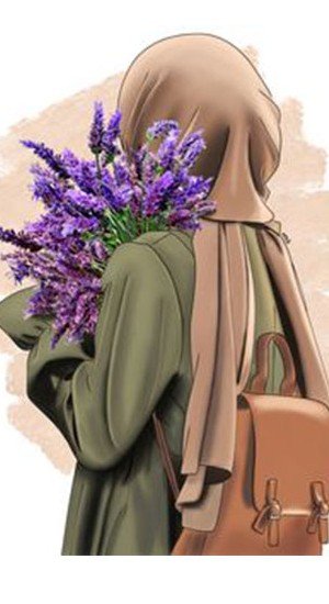 عکس دختر با چادر نماز برای پروفایل