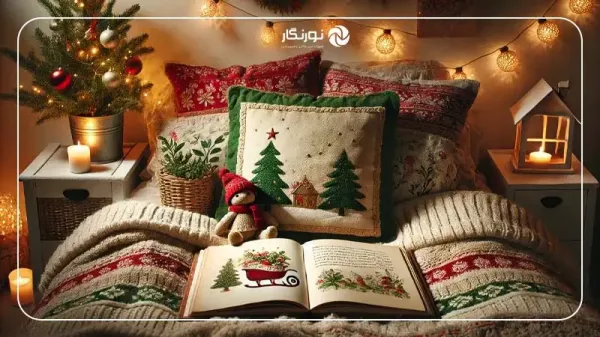  بک گراند کریسمس نوزاد