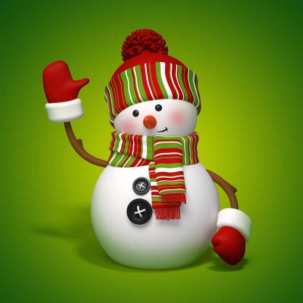 پس زمینه کریسمس برفی