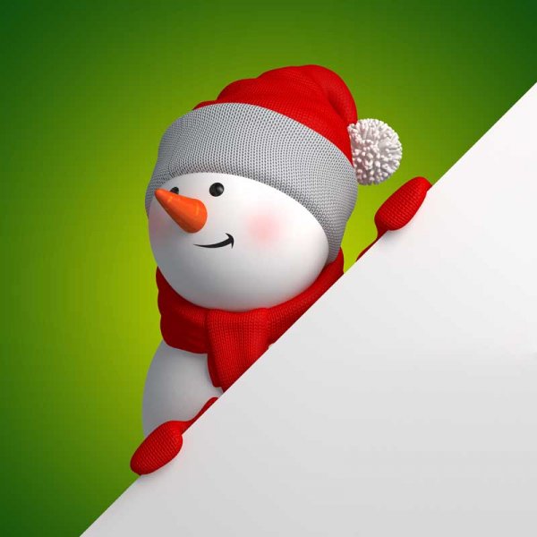  پس زمینه کریسمس برفی