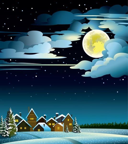  عکس برف و کریسمس