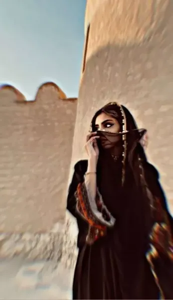  عکس دختر بلوچ غمگین