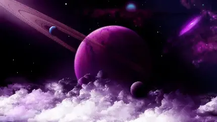 پروفایل بنفش فانتزی