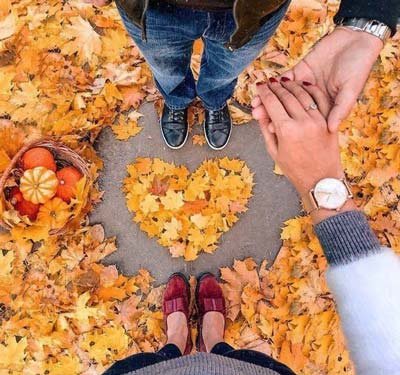  پروفایل پاییزی عاشقانه