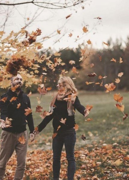  پروفایل پاییزی عاشقانه دونفره