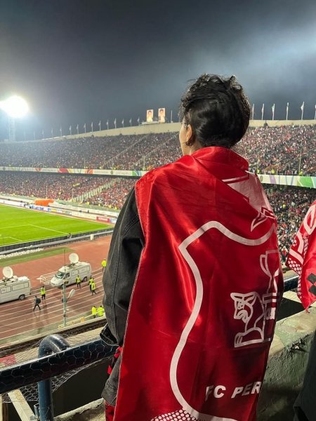  عکس دختر پرسپولیسی فیک