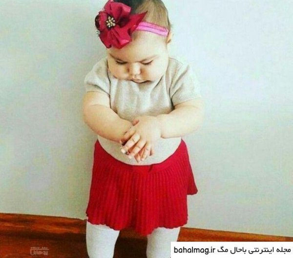  عکس دختر تپل بامزه