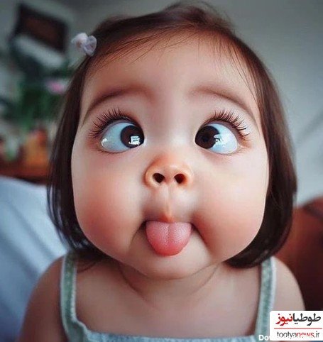  عکس دختر تپل کارتونی