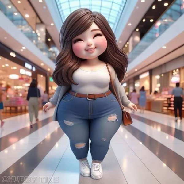  عکس دختر تپل برای پروفایل