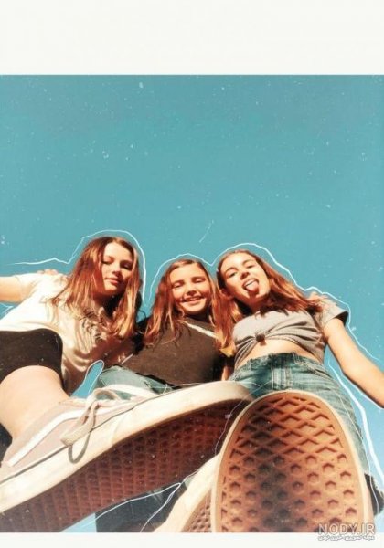 عکس سه نفره رفیق برای پروفایل