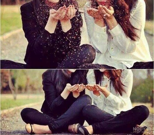 عکس سه نفره رفیق برای پروفایل