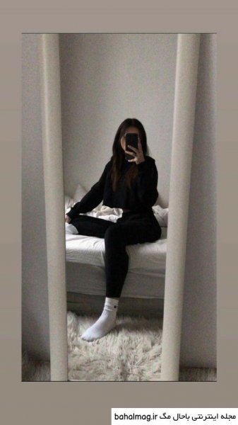  عکس جلو آینه دخترانه