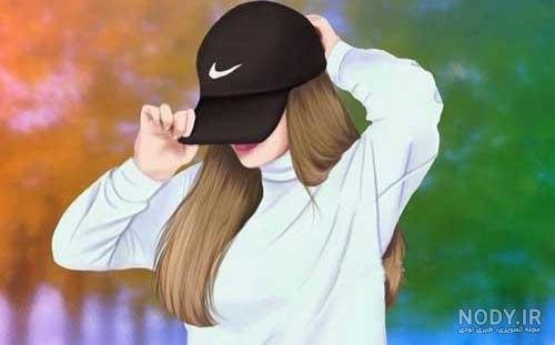 عکس دختر با گوشی فانتزی