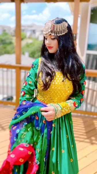 عکس دختر افغانی ساده ۱۶ ساله