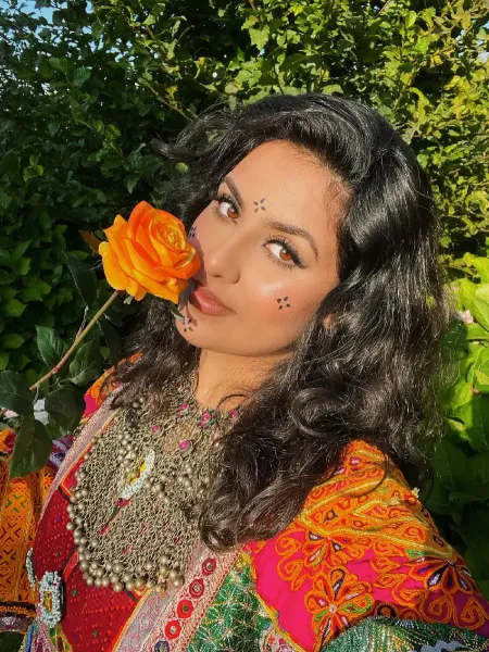 عکس دختر افغانی ساده ۱۶ ساله