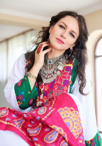عکس دختر افغانی ساده ۱۶ ساله