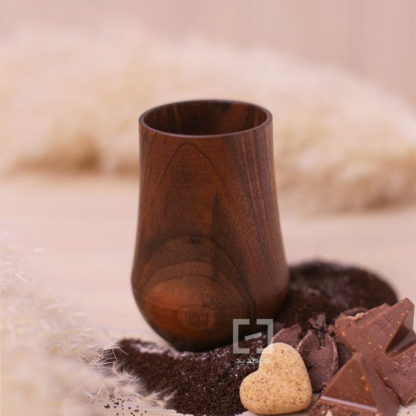 عکس ماگ چوبی