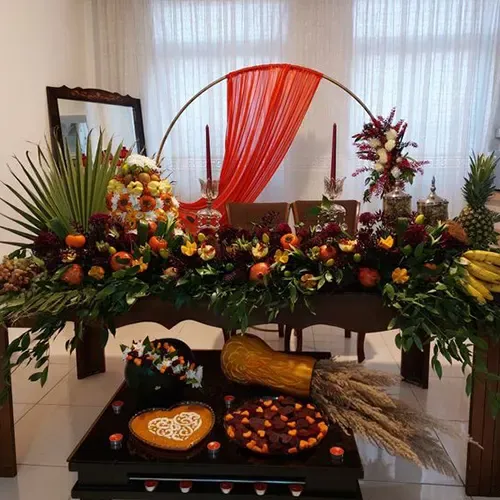  سفره شب یلدا مدرن