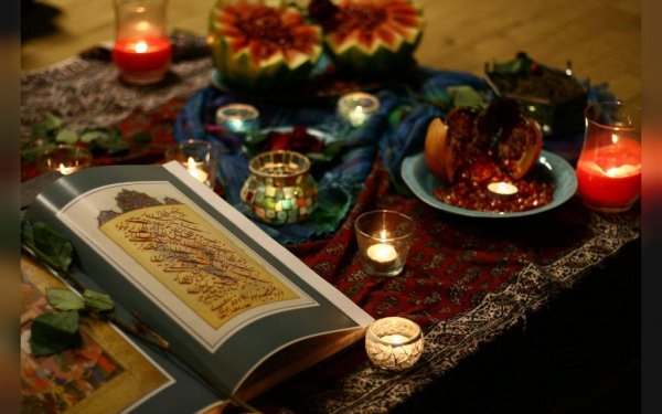  عکس شب یلدا سنتی ایرانی