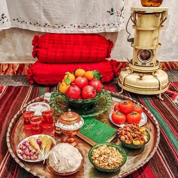  عکس یلدای لاکچری میز پذیرایی