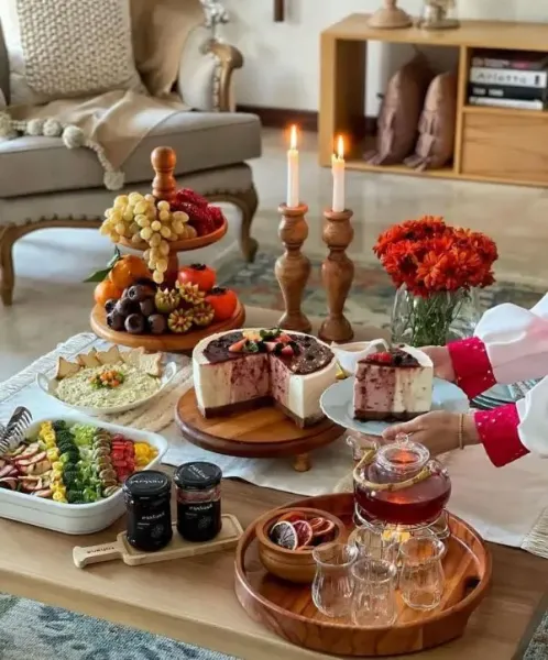 عکس میز یلدا