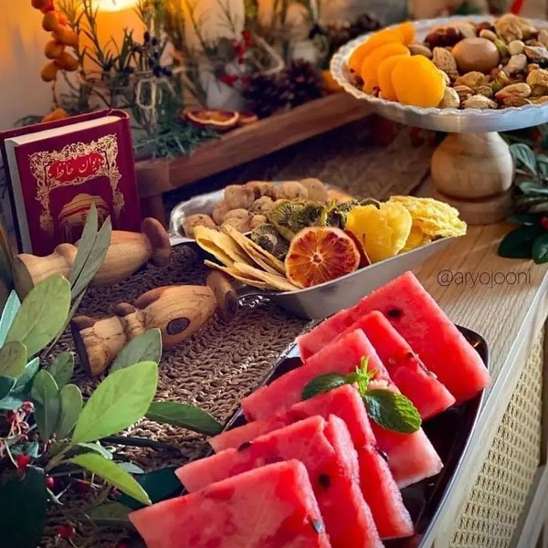  عکس میز یلدا لاکچری