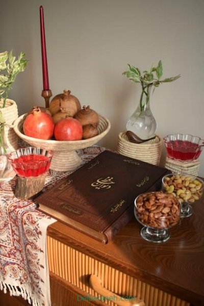  عکس میز یلدا شیک