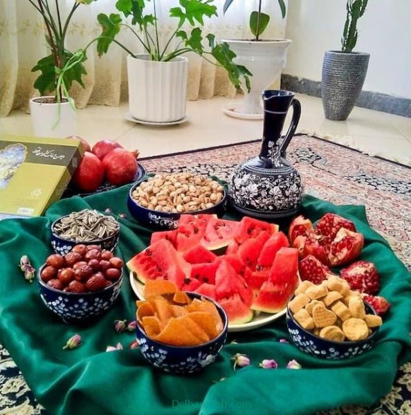  عکس میز یلدا شیک