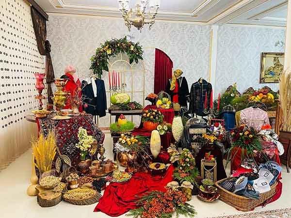  عکس میز یلدایی عروس