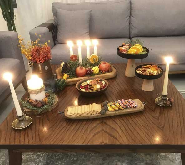  عکس میز چیدن شب یلدا