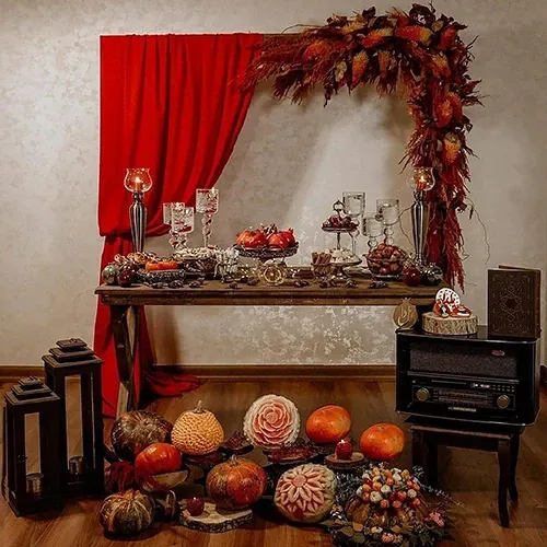  عکس دیزاین میز شب یلدا