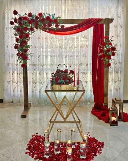  عکس میز شب یلدا عروس