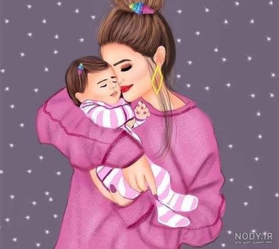  عکس مادر و پسر برای روز مادر