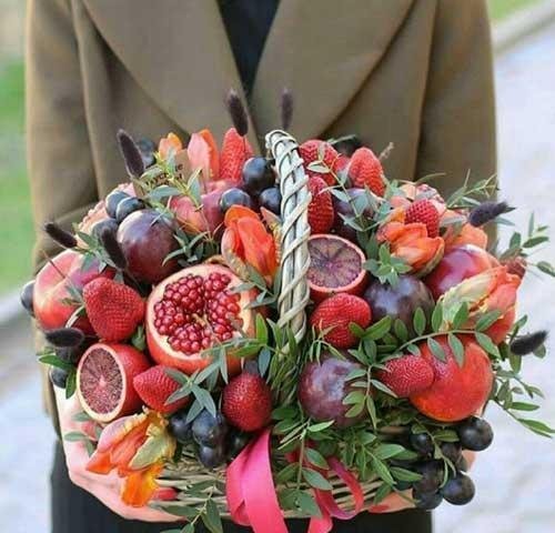  تزیین انار ساده برای مدرسه