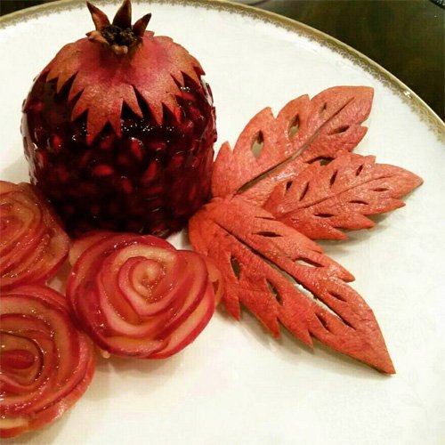  عکس تزیین انار برای شب یلدا